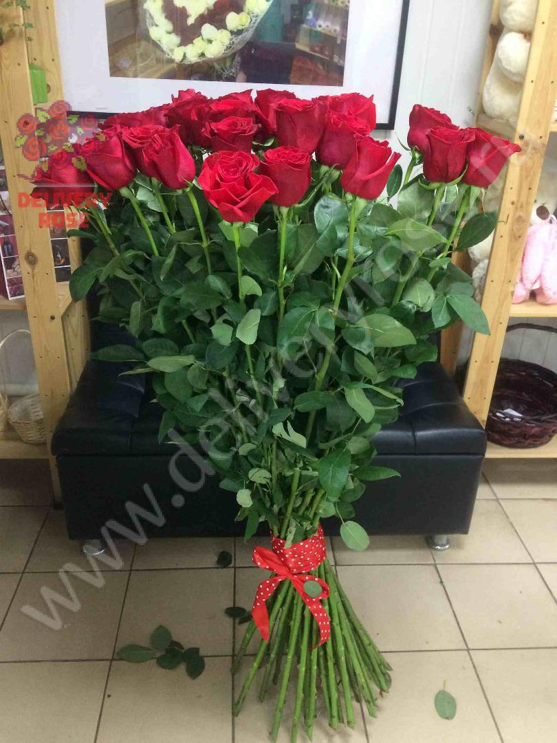 31 длинная роза 140 см